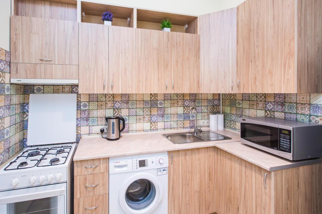 リヴィウAvangard On Sholom Aleikhem St 7 Apartアパートメント エクステリア 写真